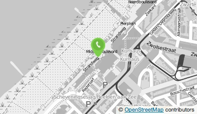 Bekijk kaart van Strandpaviljoen De Kwartel B.V. in Den Haag