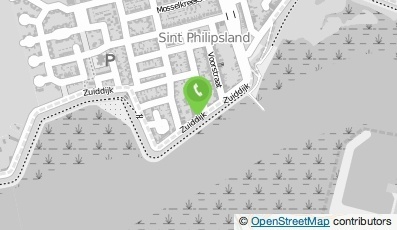 Bekijk kaart van Garage- en Taxibedrijf J.W. Wolse in Sint Philipsland