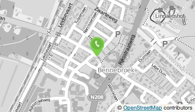 Bekijk kaart van Peter Oomen Consultancy in Bennebroek