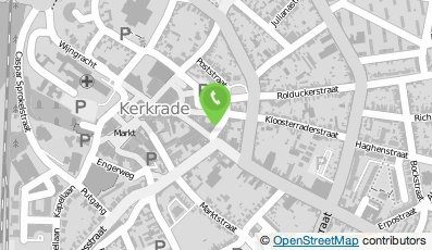Bekijk kaart van Herensalon Pierre Aussems in Kerkrade