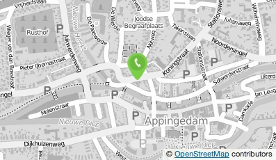 Bekijk kaart van Van Bommel Advocatuur & Mediaton in Appingedam