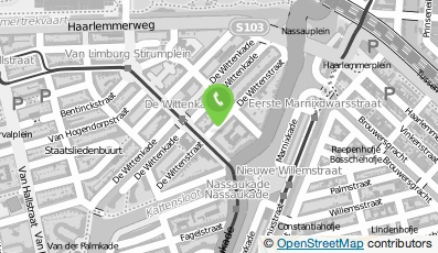 Bekijk kaart van de Onkruidenier in Amsterdam