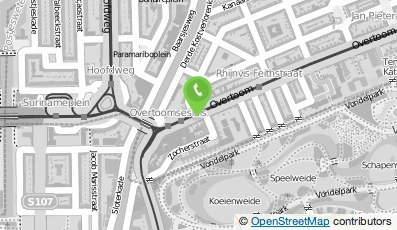 Bekijk kaart van De Pizzabakkers Overtoom in Amsterdam