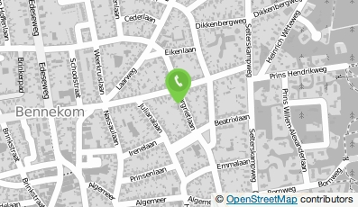 Bekijk kaart van Geluk grond, straat en sloopwerk in Bennekom