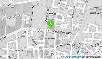 Bekijk kaart van Vaadent B.V. in Vaassen
