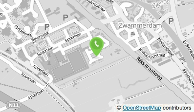 Bekijk kaart van Hoogeveen Metselwerken B.V. in Zwammerdam