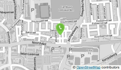 Bekijk kaart van Bakker Bikeservice in Leeuwarden