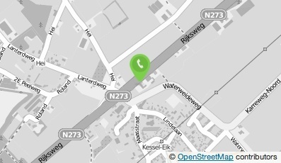 Bekijk kaart van Bed & Breakfast ' 't Oude Nest' in Kessel