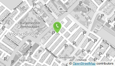 Bekijk kaart van Taxi Voorschotenaar in Leiden