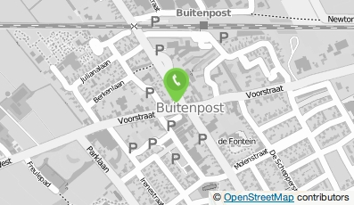 Bekijk kaart van Pand 39 B.V. in Buitenpost
