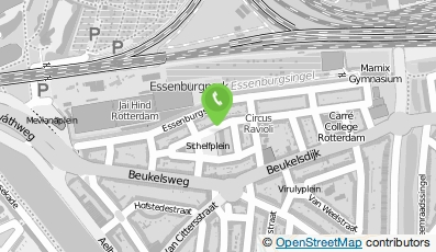 Bekijk kaart van Maria Merckens in Rotterdam