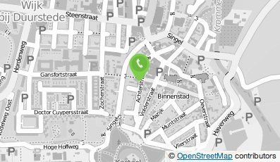 Bekijk kaart van Sushiinwijk in Wijk Bij Duurstede