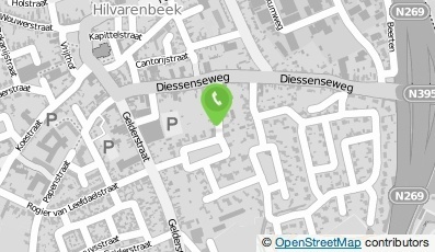 Bekijk kaart van Manuele therapie Lobke Denissen in Hilvarenbeek