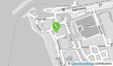 Bekijk kaart van Stadscafé de Posthoorn in Stavoren