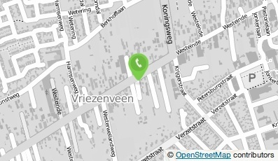 Bekijk kaart van De Jong Kantoorboekhandel in Vriezenveen