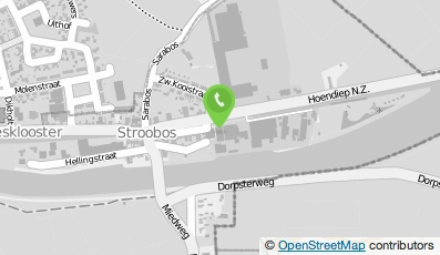 Bekijk kaart van ABZ De Samenwerking in Stroobos
