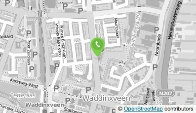 Bekijk kaart van Tandheelkundig Centrum wij in Waddinxveen in Waddinxveen