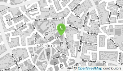 Bekijk kaart van D. Toeback in Deurne