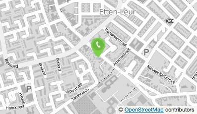 Bekijk kaart van Voesku repair in Etten-Leur