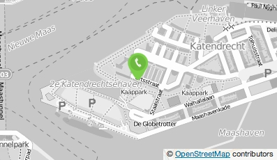 Bekijk kaart van studio Karla de Witte in Rotterdam