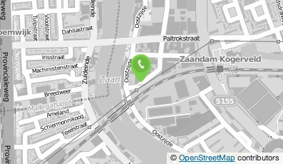 Bekijk kaart van Autobedrijf Oostzijde in Zaandam