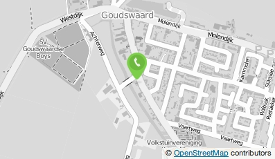 Bekijk kaart van geenverkopers.nl in Goudswaard