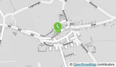 Bekijk kaart van Chef O'mar in Den Hoorn (Noord-Holland)