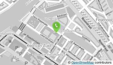 Bekijk kaart van Patisserie Dona Benta in Rotterdam