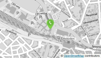 Bekijk kaart van Popschool Parkstad in Heerlen