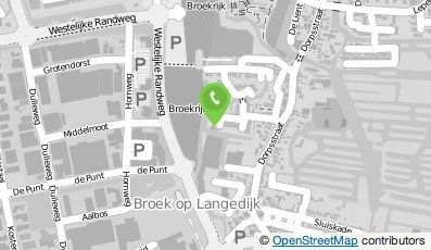 Bekijk kaart van Bij Riek in Broek op Langedijk