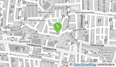 Bekijk kaart van Onderhoudsbedrijf Maestro Leiden in Leiden