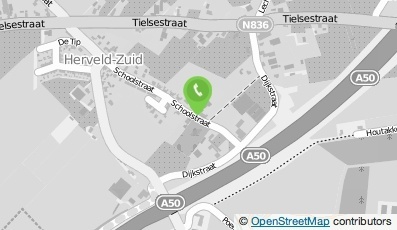 Bekijk kaart van Handels- en transportbedrijf Frentz in Herveld