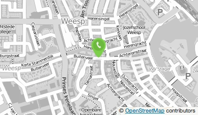 Bekijk kaart van Prinssen & Boom in Weesp