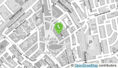 Bekijk kaart van Lounge Café Primo in Gouda