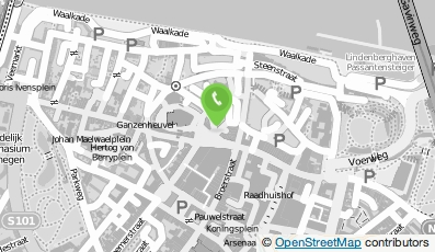 Bekijk kaart van Kinderboekwinkel Nijmegen in Nijmegen