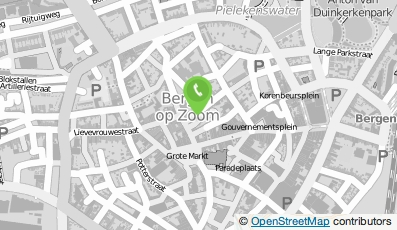 Bekijk kaart van Kebber B.V. in Bergen op Zoom