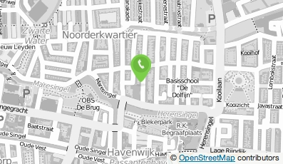 Bekijk kaart van Kringloopwinkel Het Driehoekje in Leiden