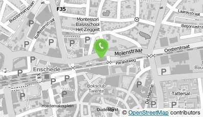 Bekijk kaart van Lokatie Centrum  in Enschede