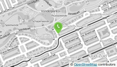Bekijk kaart van Tandarts Lieneke Bakker in Amsterdam