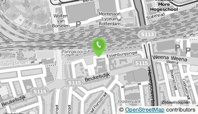 Bekijk kaart van Courtney Robertson Freelance Artist in Rotterdam