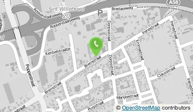 Bekijk kaart van Straatmakersbedrijf Wijnings V.O.F. in Sint Willebrord