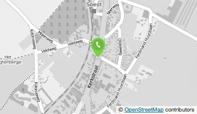 Bekijk kaart van Peter Ouderland Keukens V.O.F.  in Soest