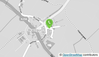 Bekijk kaart van Bed & Breakfast JoRiTo in Brantgum