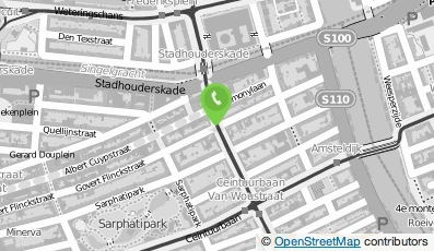 Bekijk kaart van Dierenhandel Exotica in Amsterdam