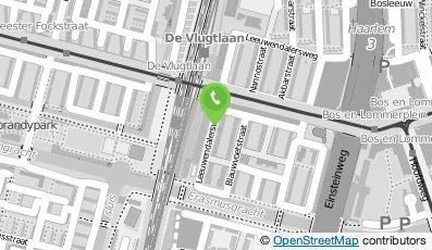 Bekijk kaart van Taxibedrijf Larache in Amsterdam
