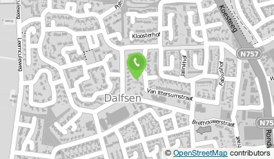 Bekijk kaart van Provocis  in Dalfsen