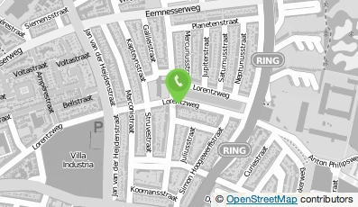 Bekijk kaart van Cafetaria Lorentz Hilversum in Hilversum