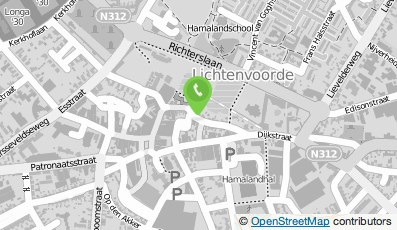 Bekijk kaart van Tenten Projects B.V. in Lichtenvoorde