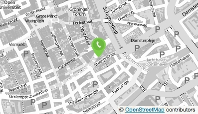 Bekijk kaart van Literair café De Graanrepubliek in Groningen