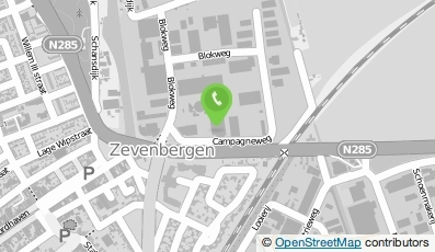Bekijk kaart van Bouwservice Moerdijk in Zevenbergen